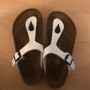 Birkenstocks White